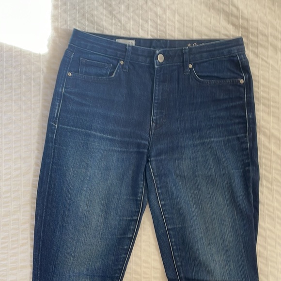 Gap High Rise Skinny Dark Wash Jean - Picture 6 of 7